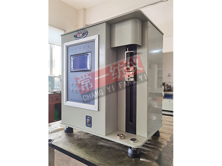 YG001D電子單纖維強(qiáng)力機(jī)（手動夾持）