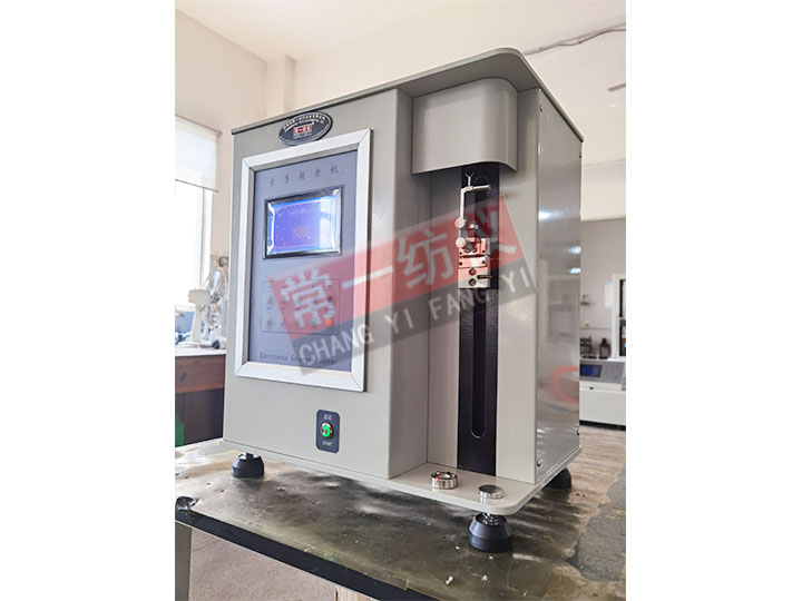 YG001D電子單纖維強(qiáng)力機(jī)（手動夾持）